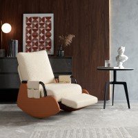 가벼운 흔들의자 리클라이너 성인용 거실 캐주얼 의자 접이식 가정용 발코니 캐주얼 슬립온 소파