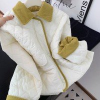 폴로 칼라 면 의류 맨위 여성 새로운 다용도 캐주얼 면 옷 재킷