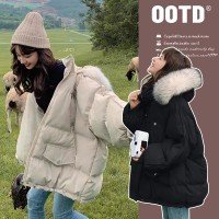 면화 의류 큰 사이즈 임산부 코튼 코트