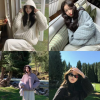 초경량 후드 다운 재킷