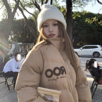 코튼 코트 여성 코트 틈새 시장 레트로 와이드 웰론 패딩 의류