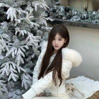 jayky yang 90 화이트 구스다운 여자 다운 재킷 폭스퍼 허리 밴딩 재킷