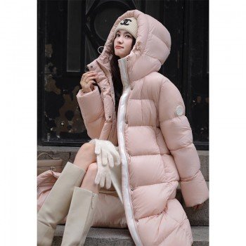 화이트 구스 다운 2025 겨울 뉴 한국 스타일 다운 재킷 숏패딩  슬림해 보이는 보온 재킷