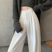 2026 얼음 실크 와이드 레깅스 바지 XS-2XL