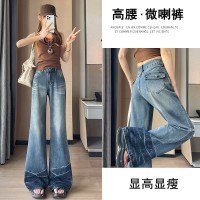 26 여름. 가을 여성 스트레이트 청바지 XS-2XL