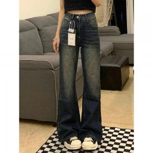 여성 마이크로 청바지 폭넓은사이즈 선택 S-4XL