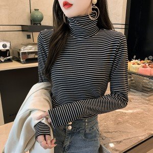 가을 겨울 캐시미어 혼방 터틀넥 긴팔 티셔츠 M~2XL
