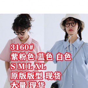 넥라인 빅카라 펌프숄더 셔츠 S-XL